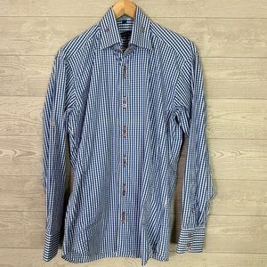 Jared Lang Men’s Checkered Button Down Shirt S